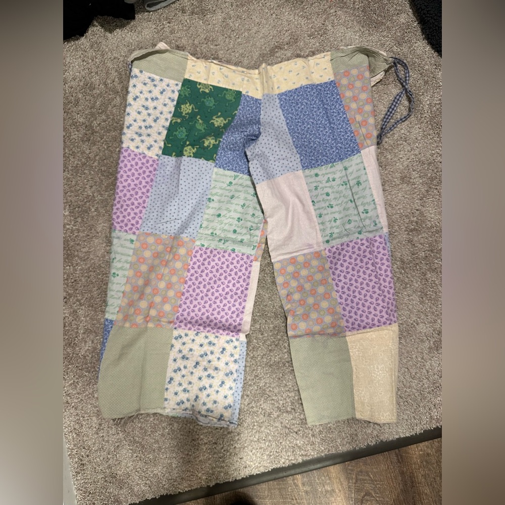 Patchwork hippie bohemian wrap Pants